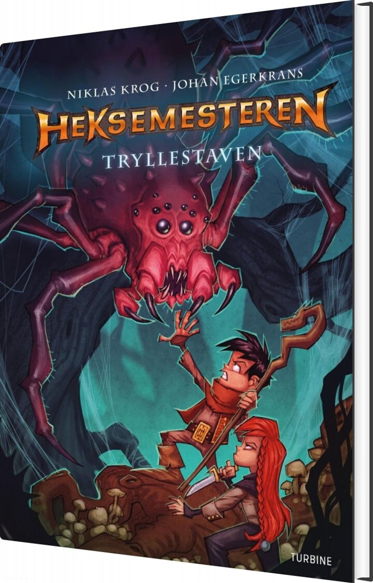 Heksemesteren - Tryllestaven - Niklas Krog - Bog