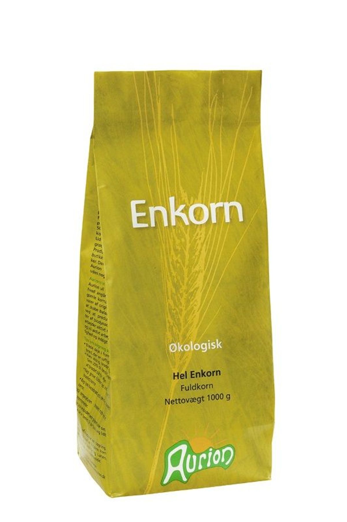 Hel Enkorn Aurion 1 kg - Økologisk