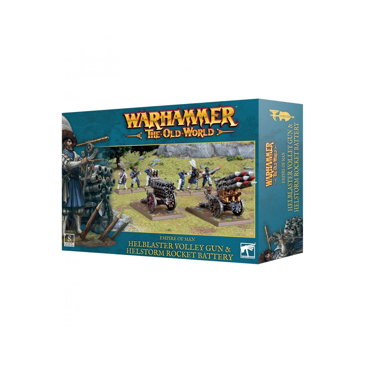 Helblaster Volley Gun & Helstorm Rocket Battery - Empire of Man - Warhammer: The Old World - Games Workshop