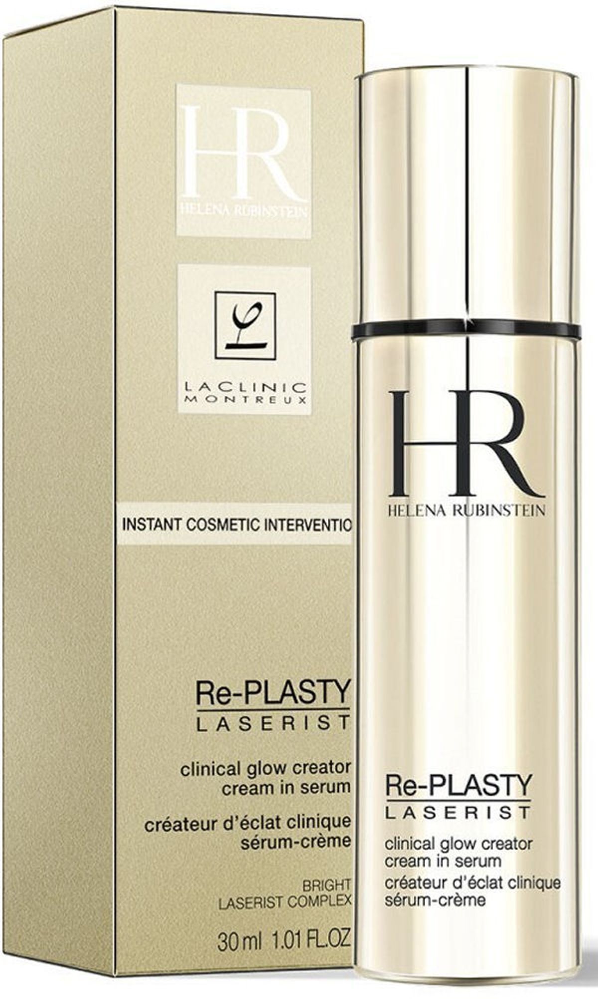 Helena rubinstein re-plasty laserist clinical glow creator cream in serum 30ml