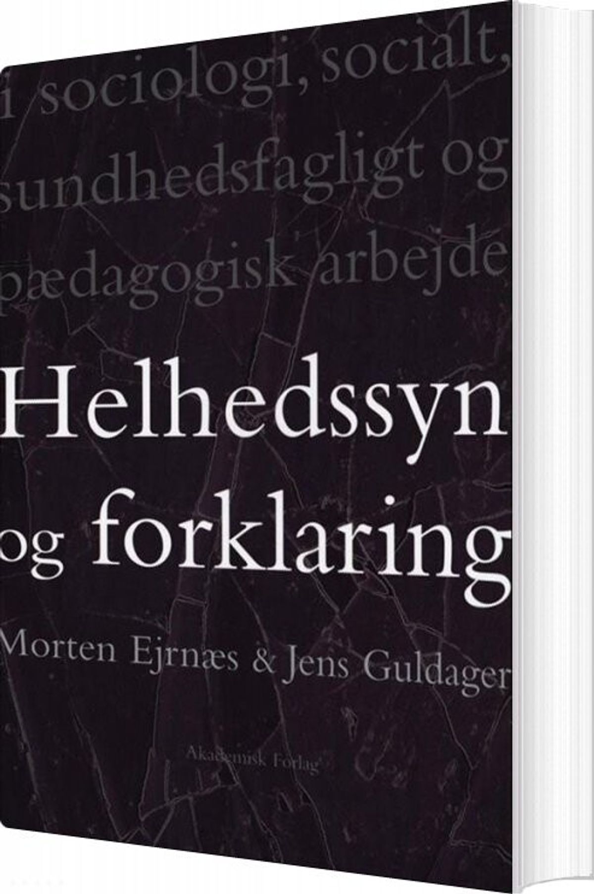 Helhedssyn Og Forklaring - Morten Ejrnæs - Bog