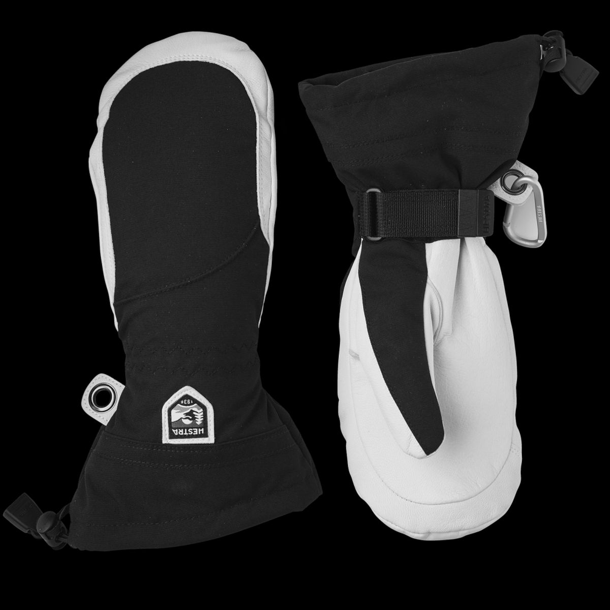 Heli Ski Female Mitt (Sort), 6