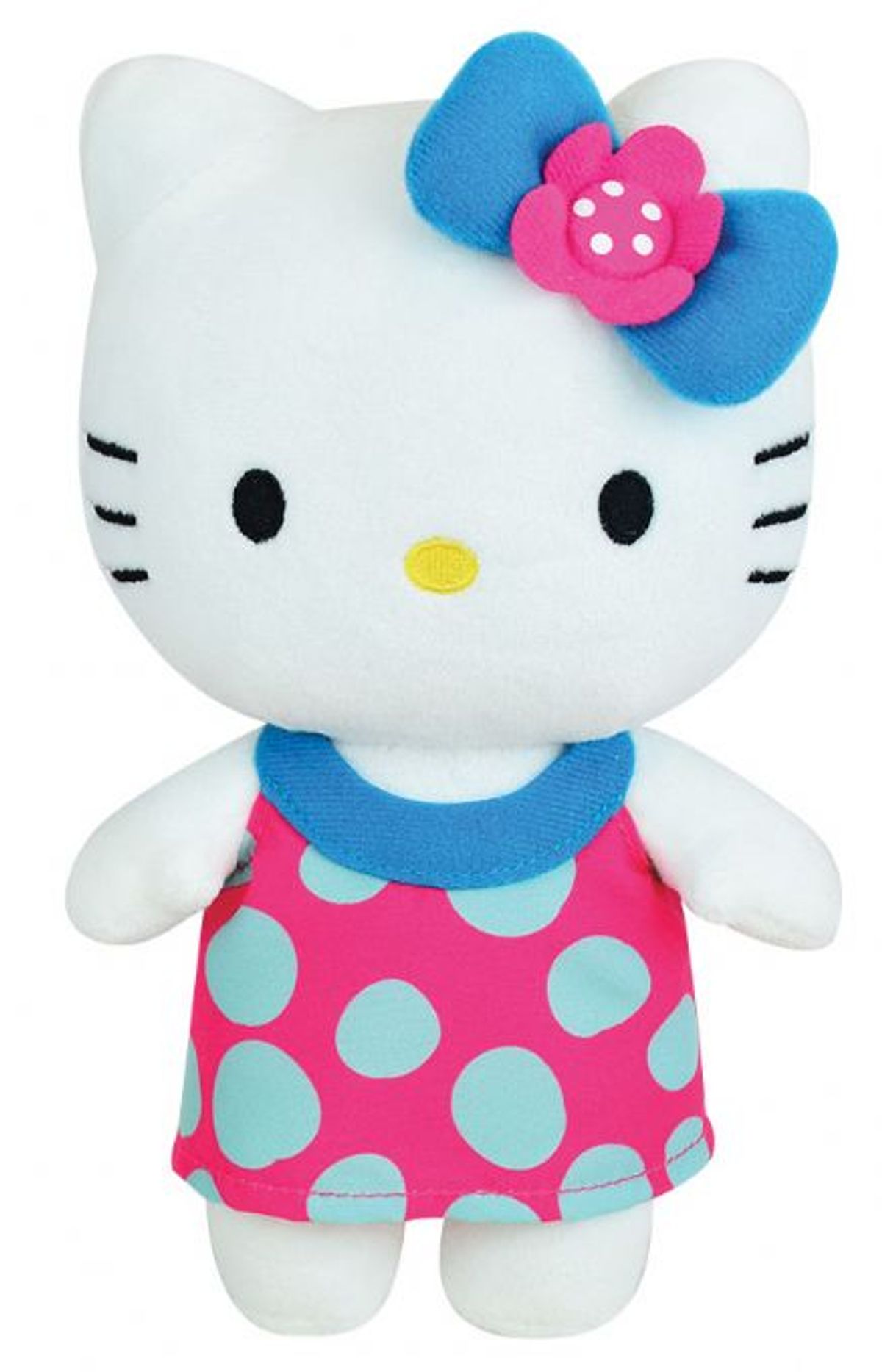 Hello Kitty Gul Gaveæske Bamse 20cm