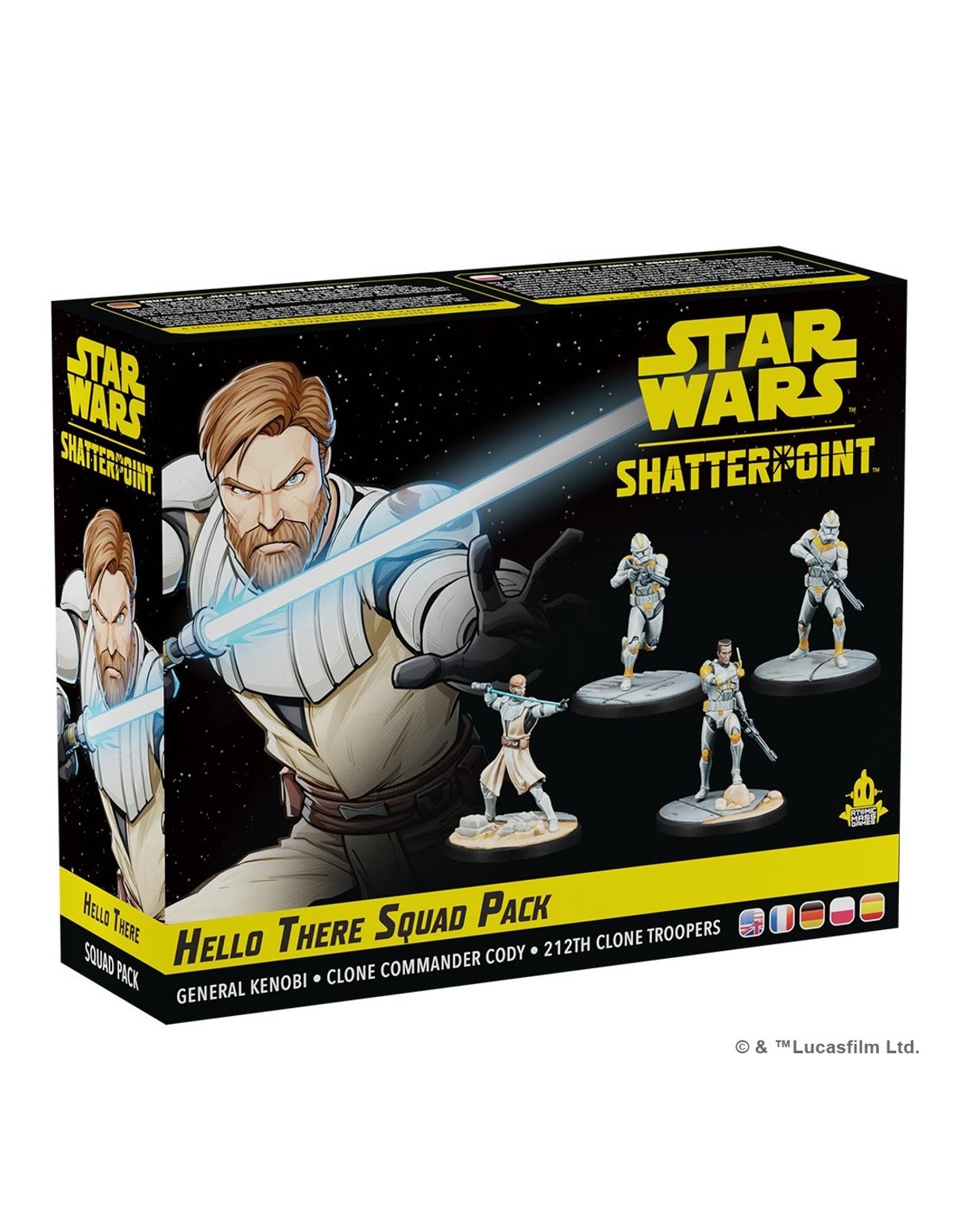 Hello There - General Obi-Wan Kenobi Squad Pack - Star Wars Shatterpoint - Atomic Mass Games