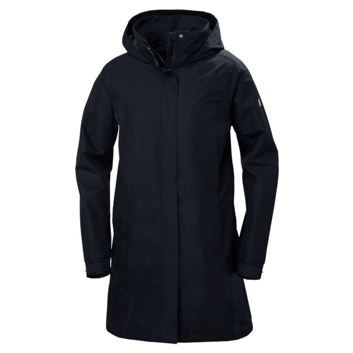 Helly Hansen Aden Long, regnfrakke, dame, navy