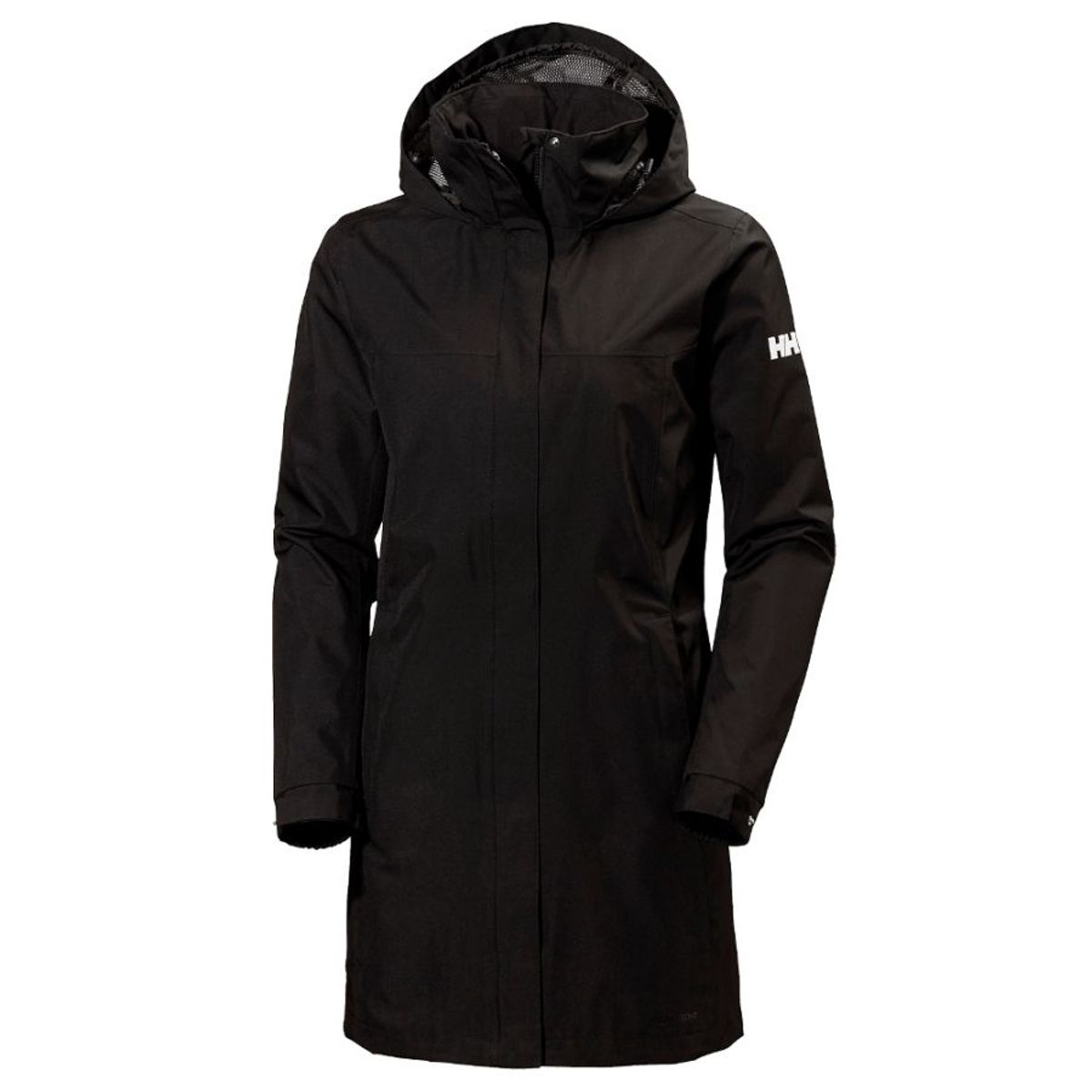 Helly Hansen Aden Long, regnfrakke, dame, sort