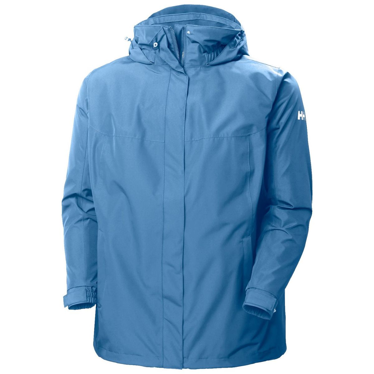 Helly Hansen Aden Plus, regnjakke, dame, plus size, blå