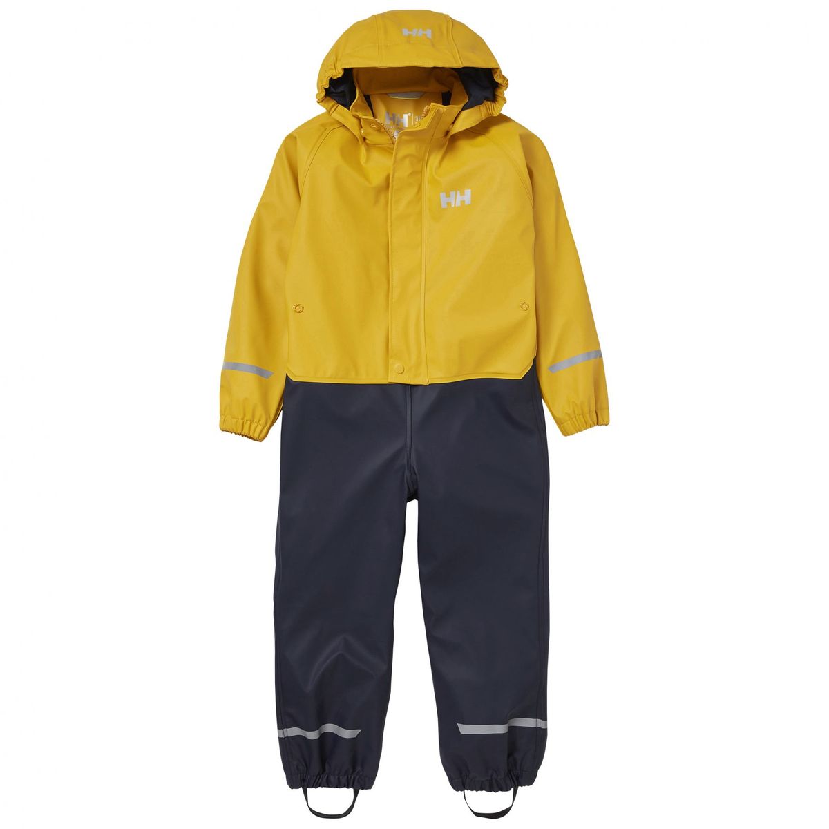 Helly Hansen Bergen Fleece PU, regndragt, børn, gul