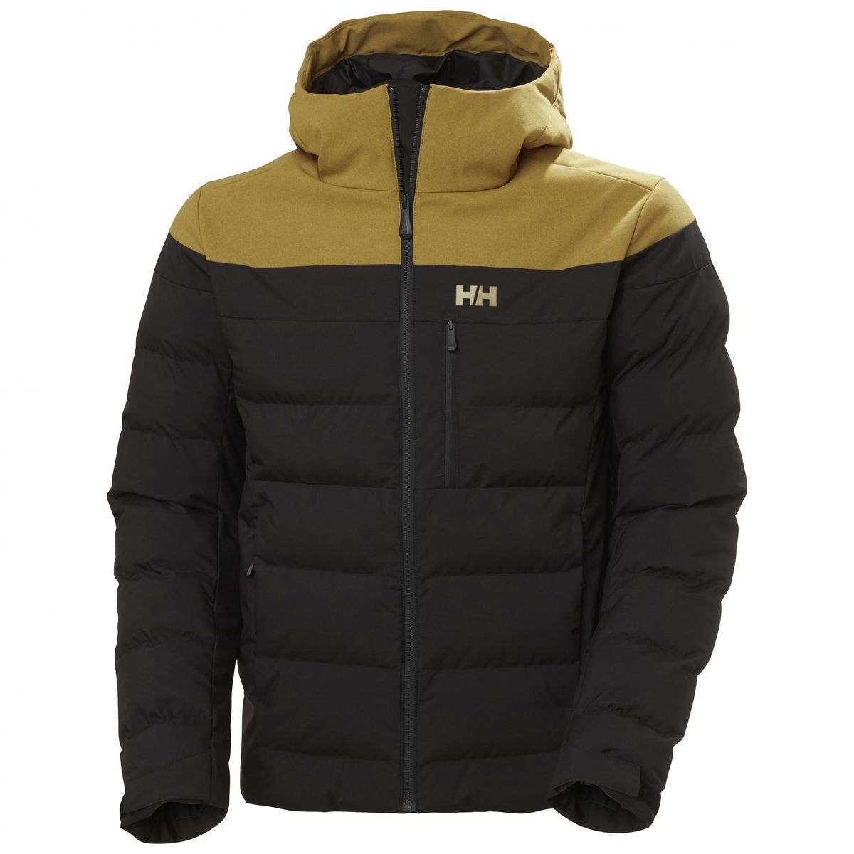 Helly Hansen Bossanova Puffy, jakke, herre, sort/lysebrun