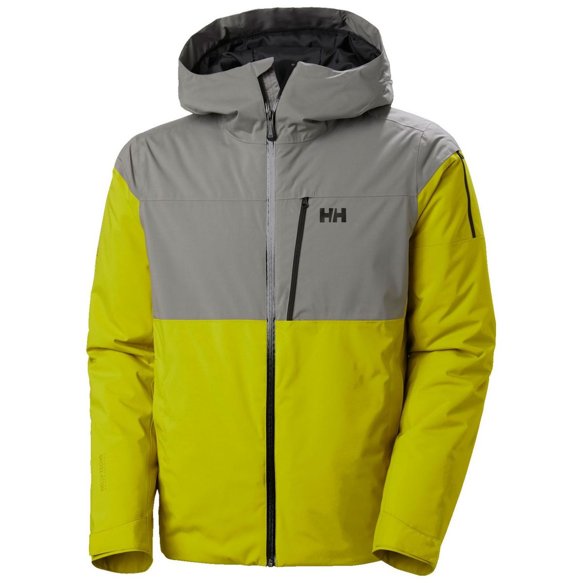 Helly Hansen Gravity Insulated, skijakke, herre, gulgrøn