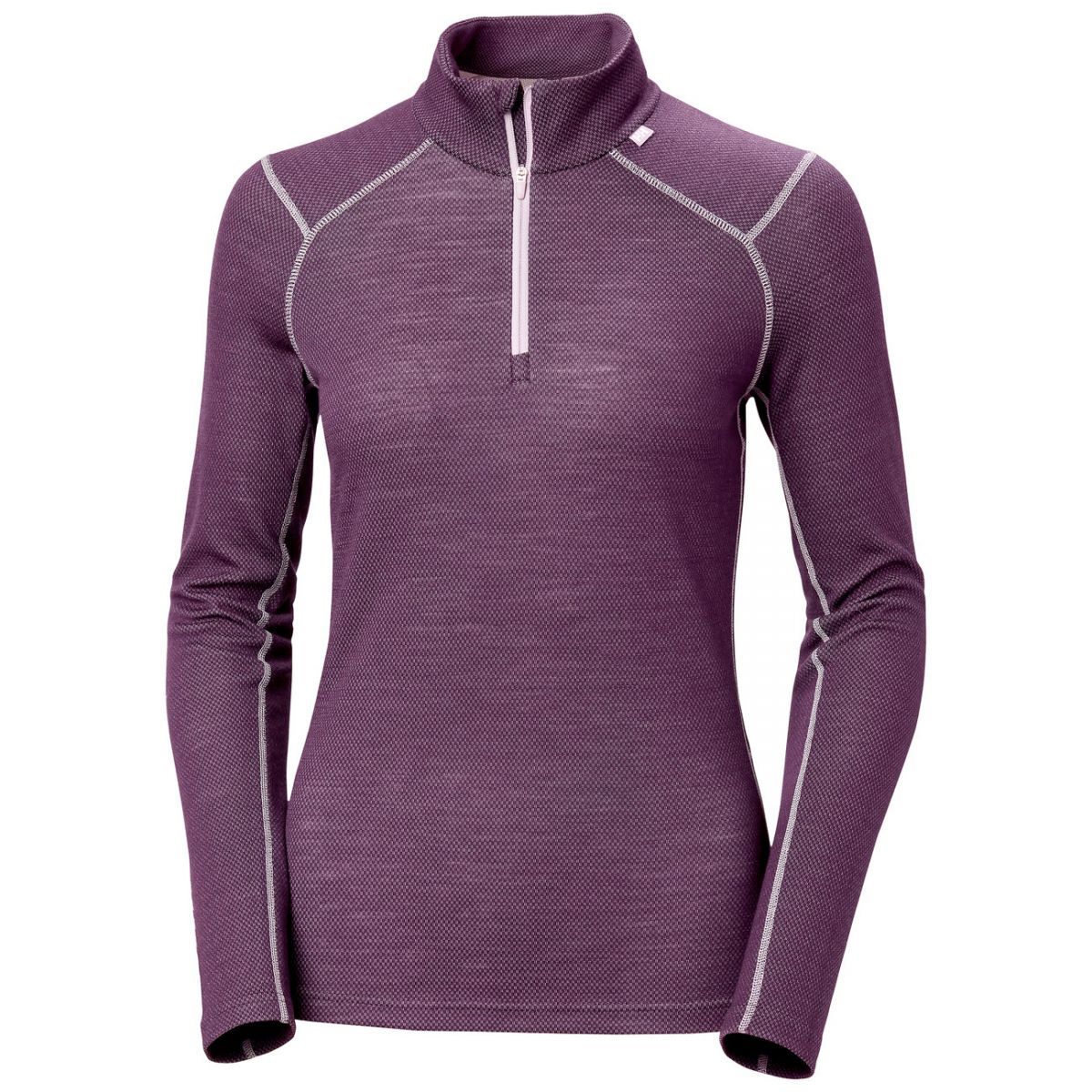 Helly Hansen Lifa Merino Midweight 1/2 Zip, dame, lilla