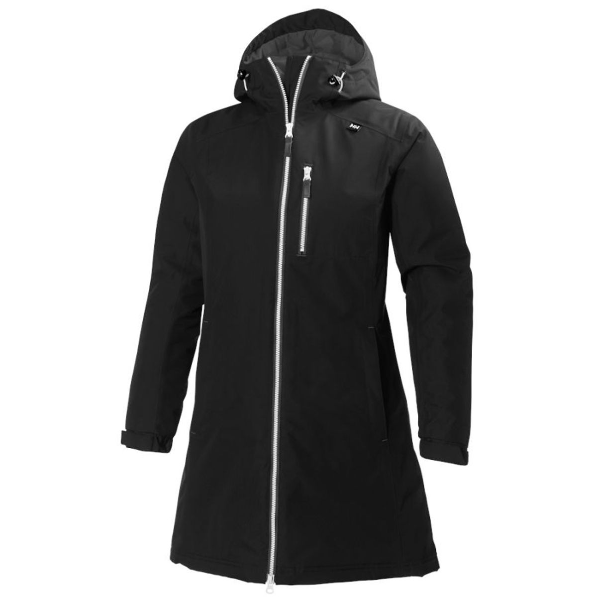 Helly Hansen Long Belfast vinterjakke, dame, sort