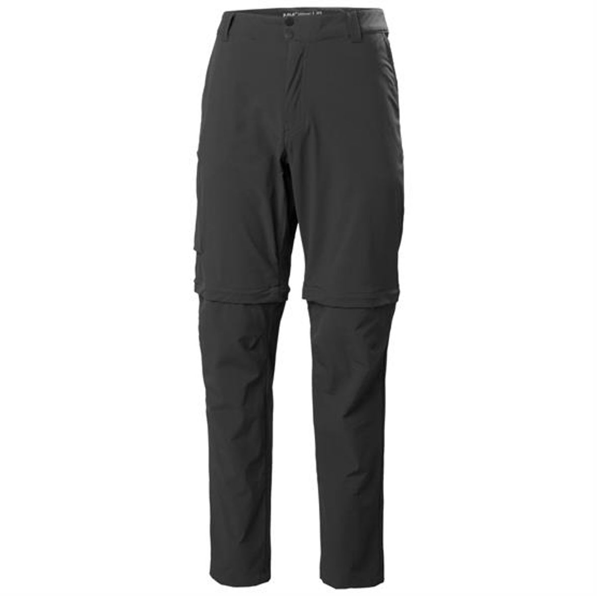 Helly Hansen Mens Brono Softshell Zip Off Pant, Ebony