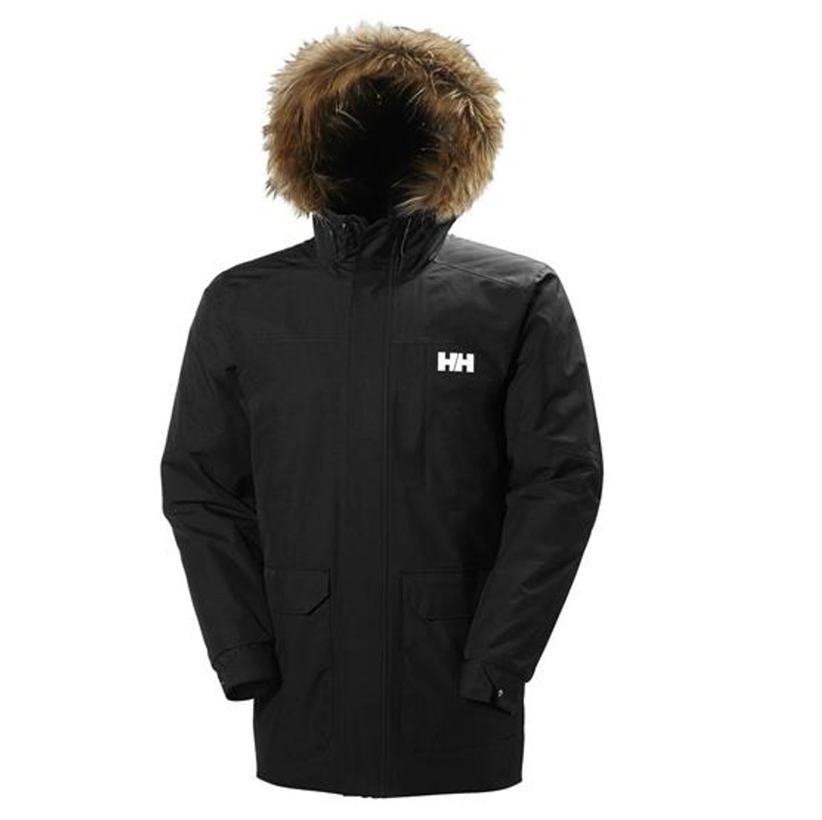 Helly Hansen Mens Dubliner Parka, Black