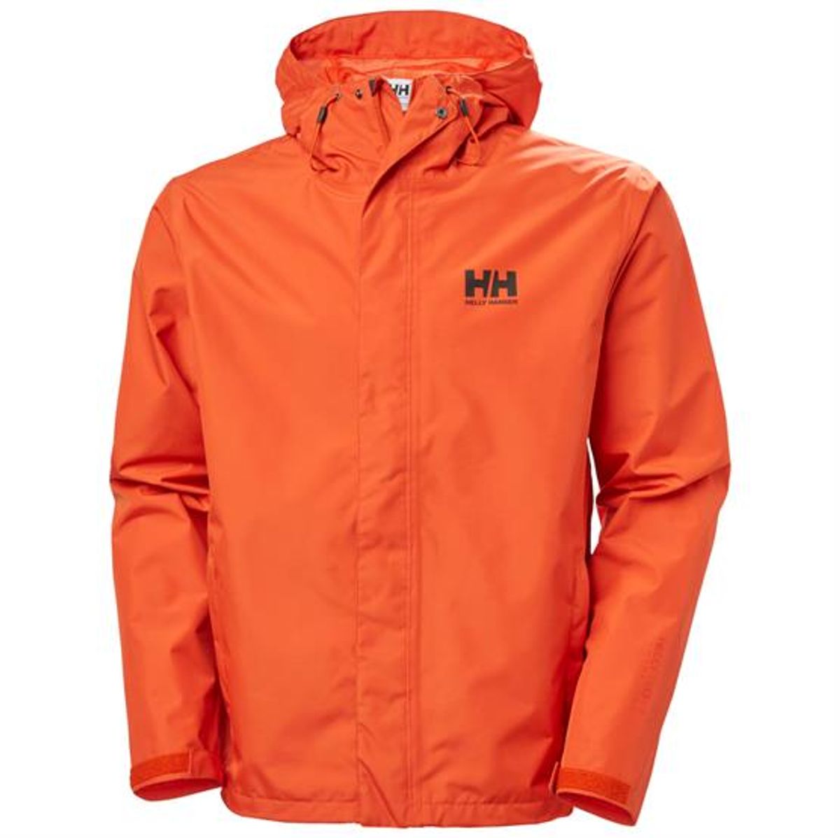 Helly Hansen Mens Seven J Jacket, Patrol Orange / Black