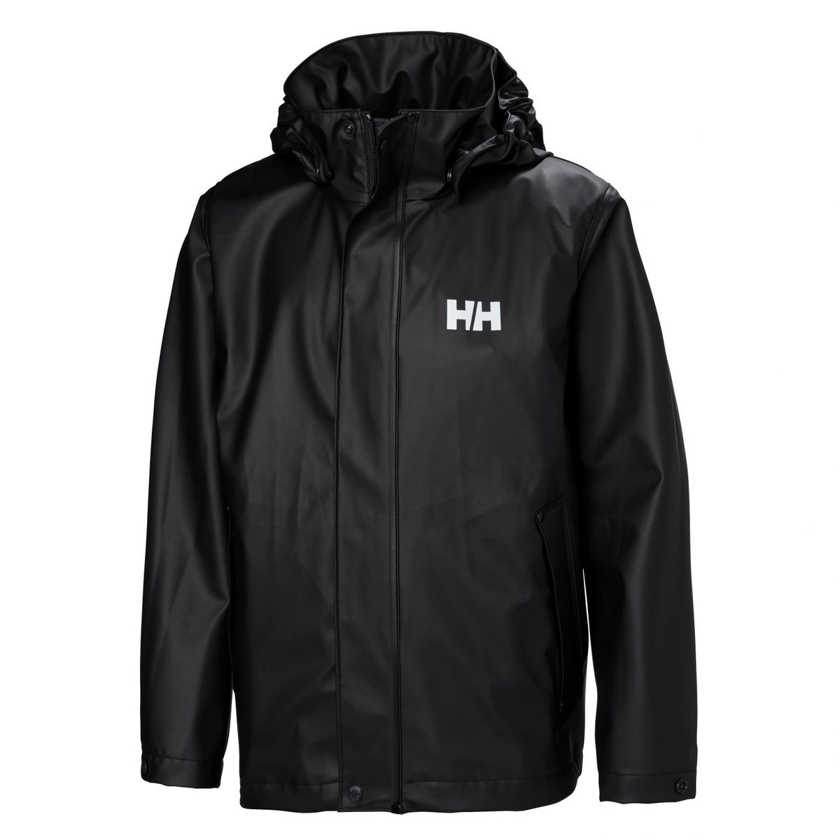 Helly Hansen Moss regnjakke, junior, sort