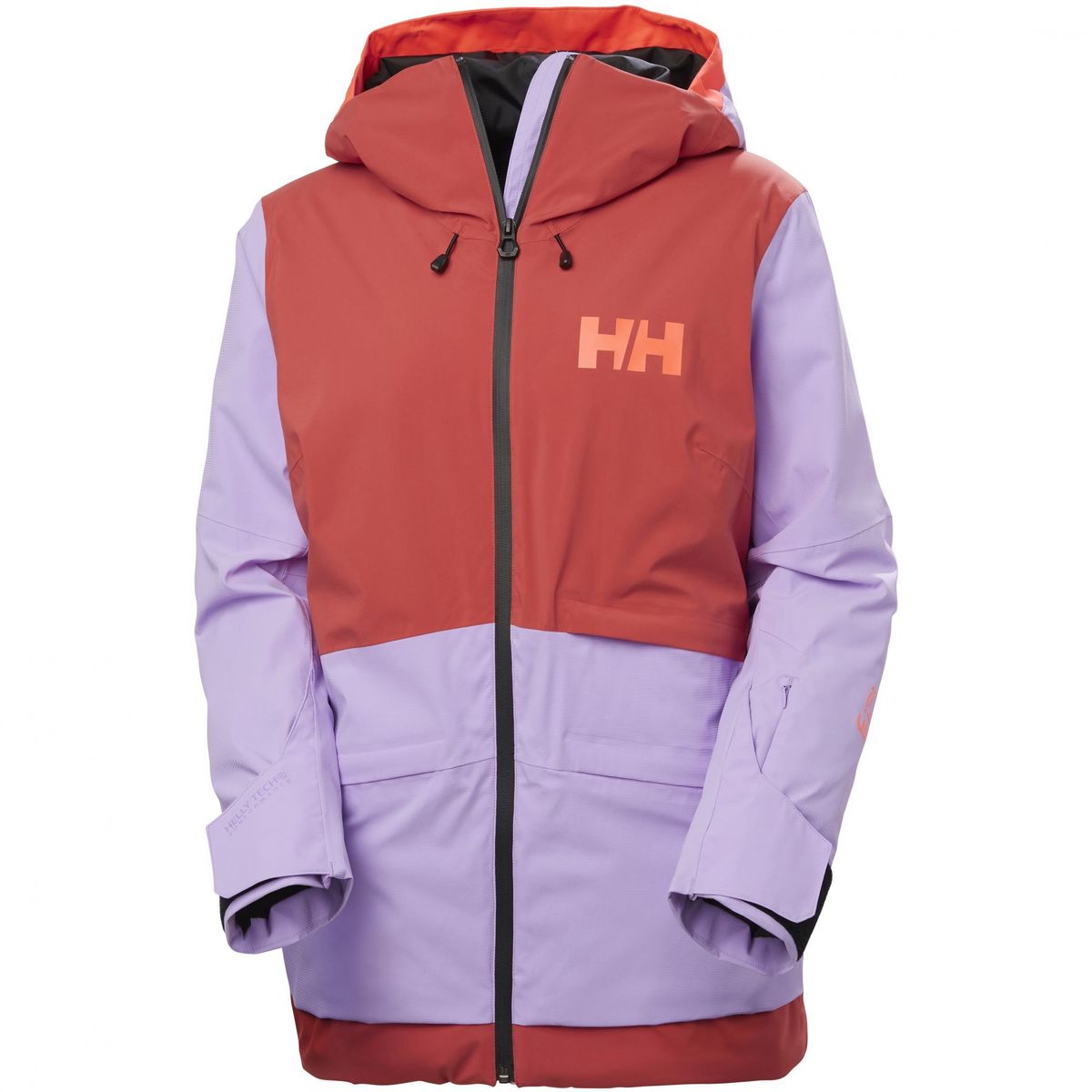 Helly Hansen Powchaser 2.0, skijakke, dame, lilla