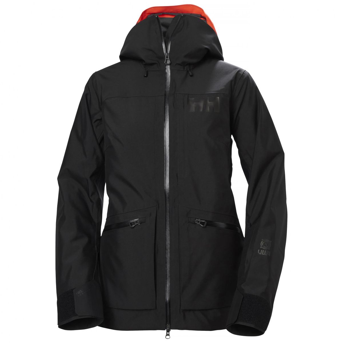 Helly Hansen Powderqueen 3.0, skijakke, dame, sort