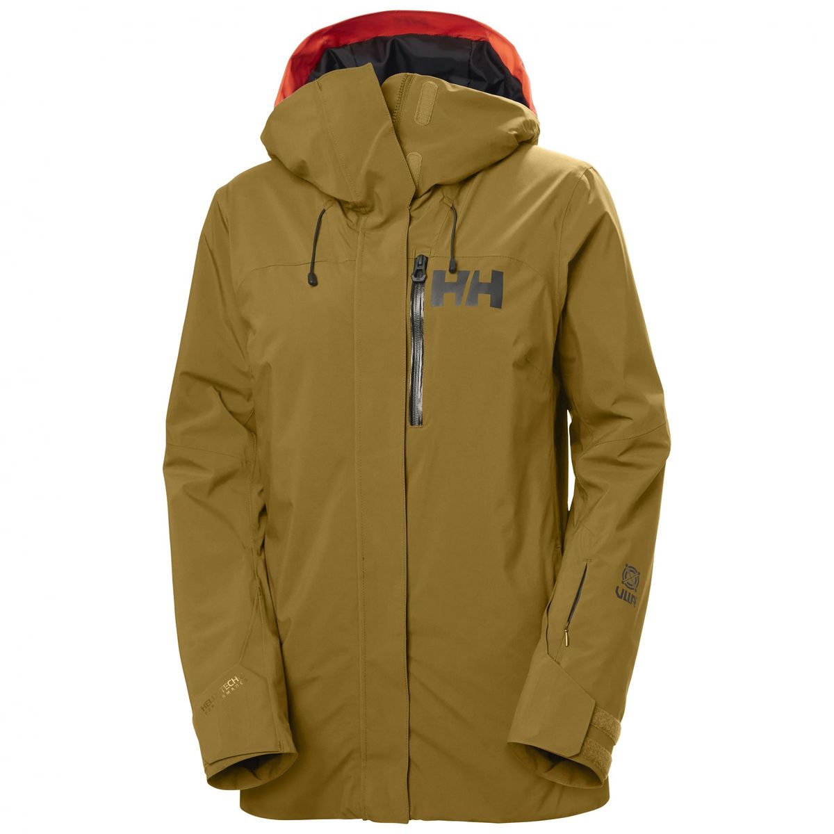 Helly Hansen Powshot, skijakke, dame, guld