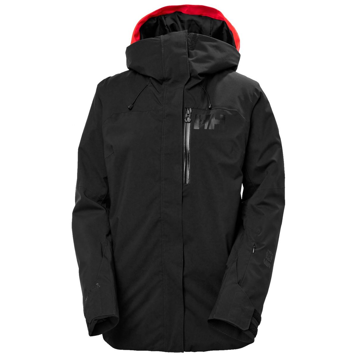 Helly Hansen Powshot, skijakke, dame, sort