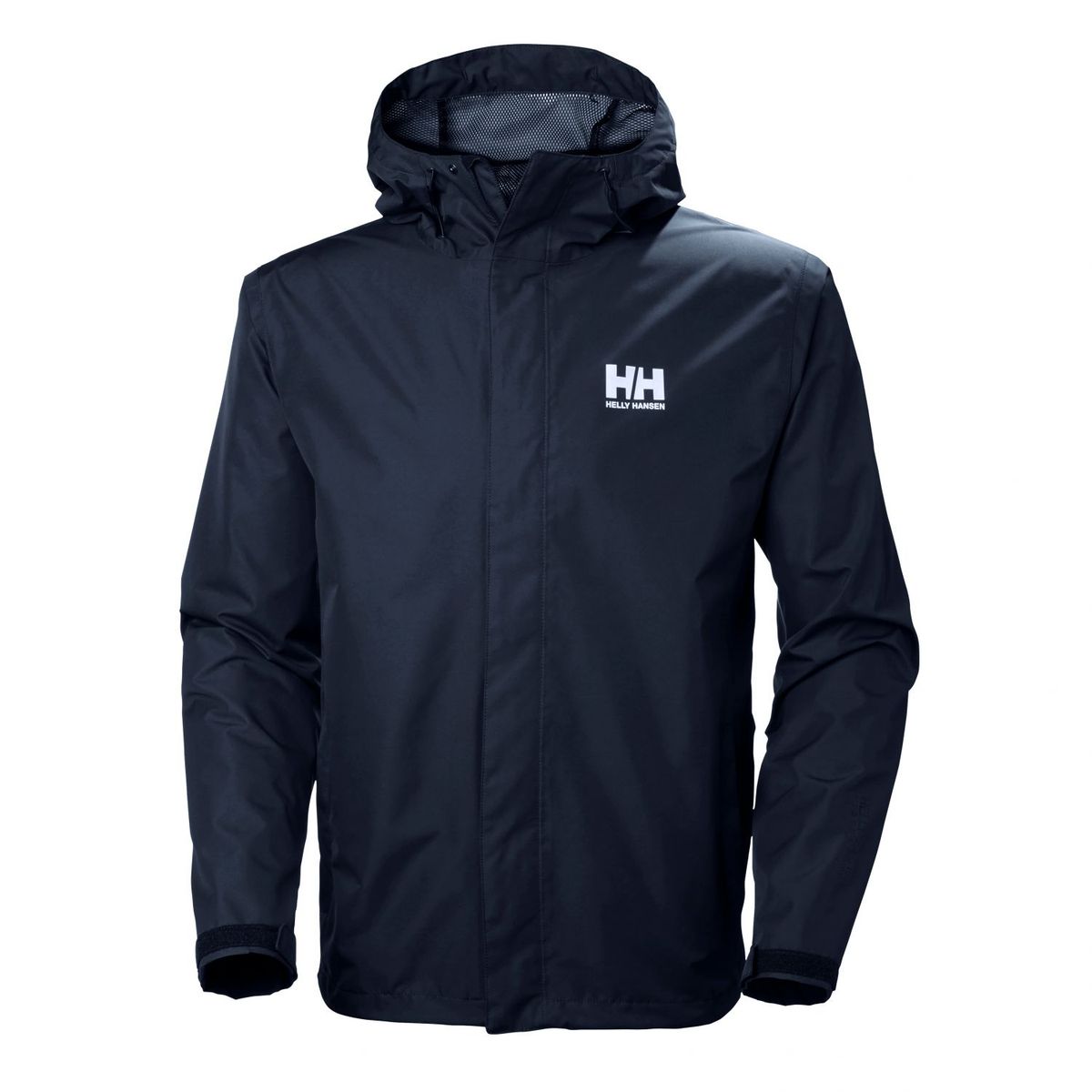 Helly Hansen Seven J, regnjakke, herre, mørkeblå