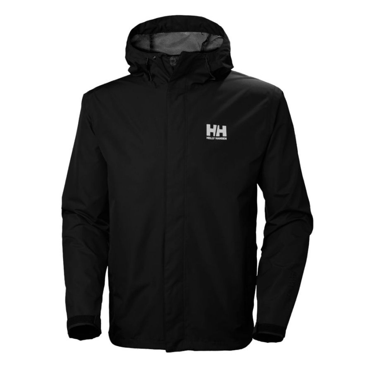 Helly Hansen Seven J, Regnjakke, herre, sort