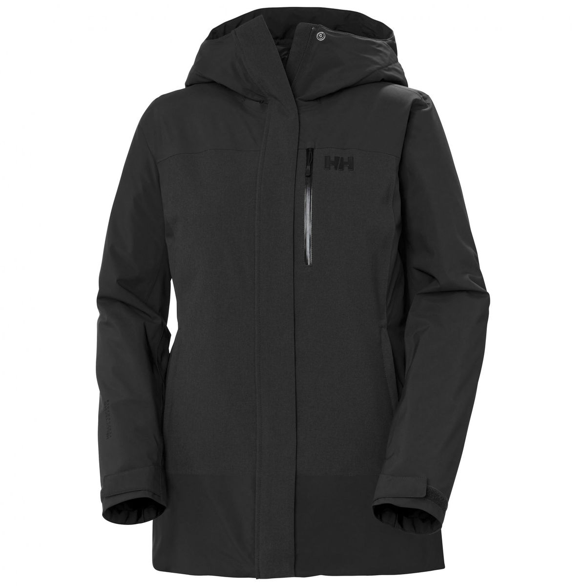 Helly Hansen Snowplay Long Ins, skijakke, dame, sort