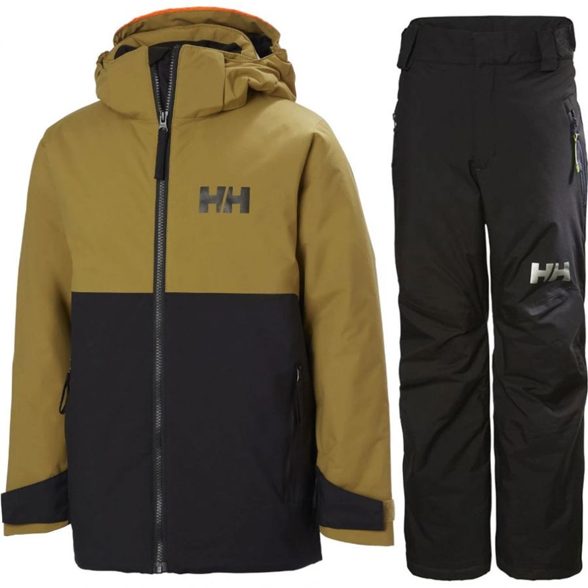 Helly Hansen Traverse/Legendary skisæt, junior, Sort