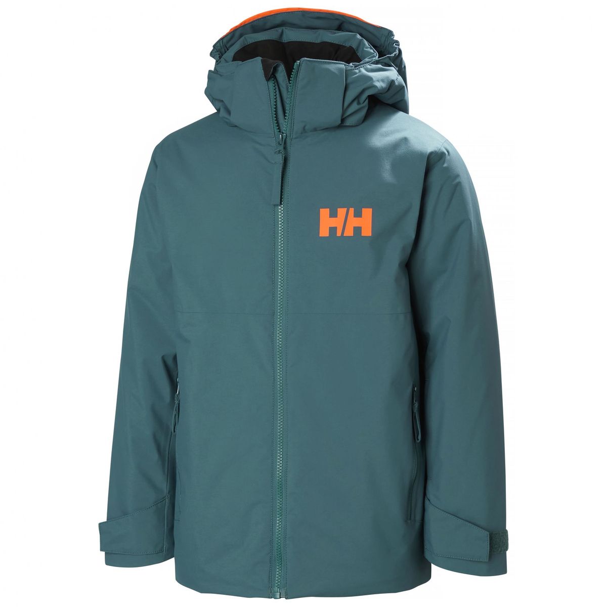 Helly Hansen Traverse, skijakke, junior, mørkegrøn