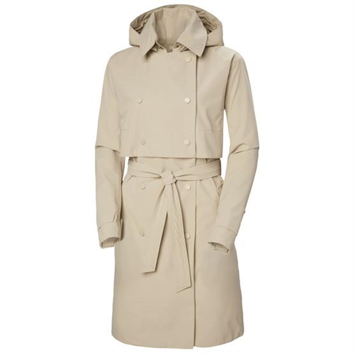 Helly Hansen Womens Jane Trench, Khaki