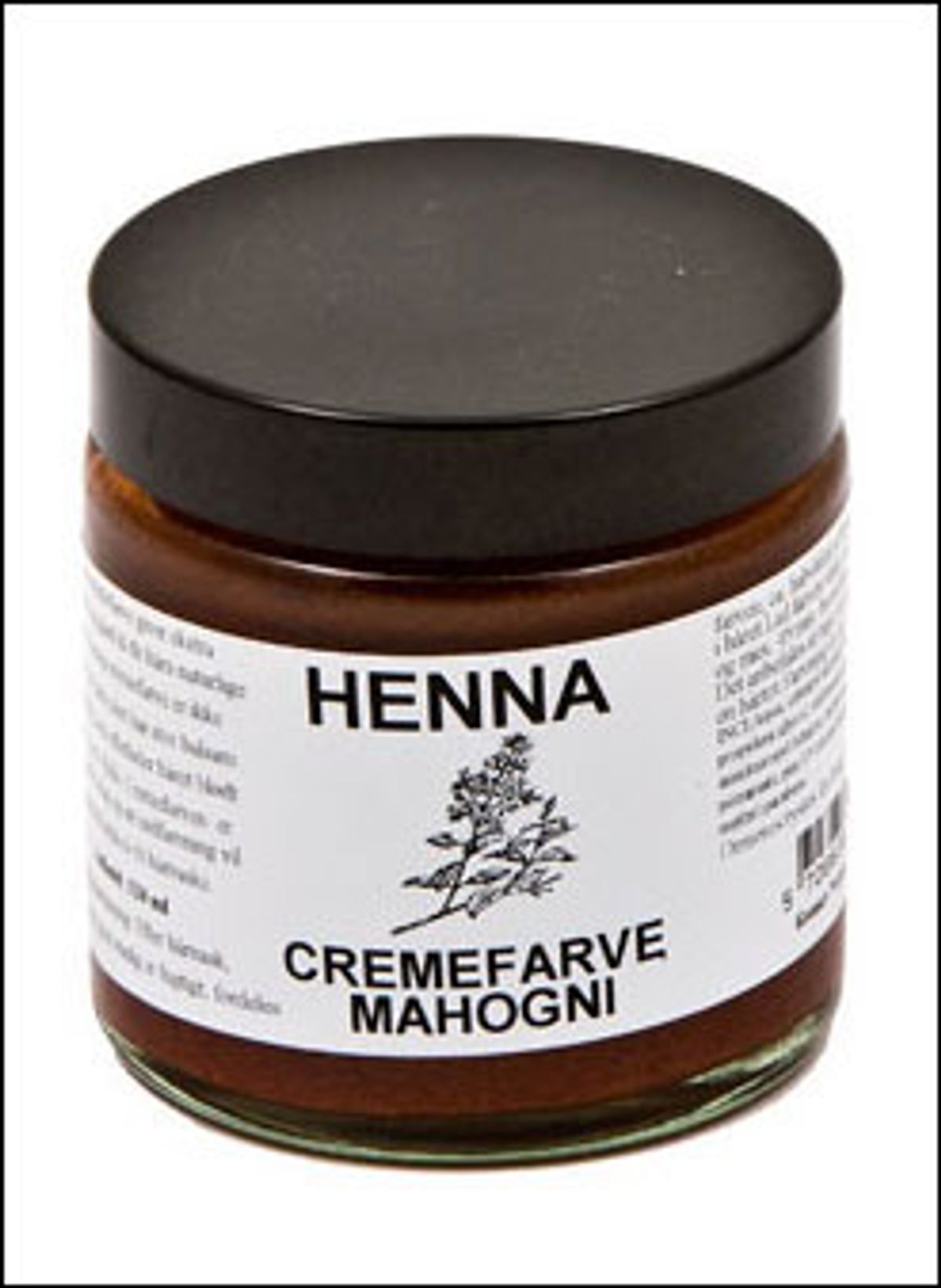 Henna Cremefarve - Mahogni, 120ml.