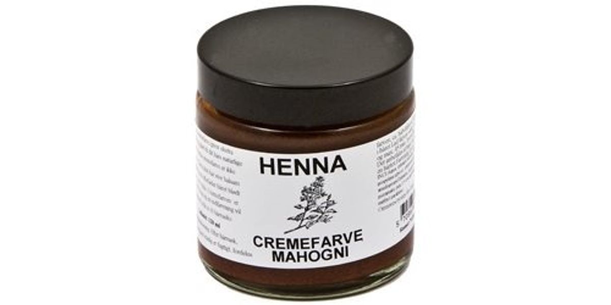 Henna Cremefarve Mahogni - 140 ml.