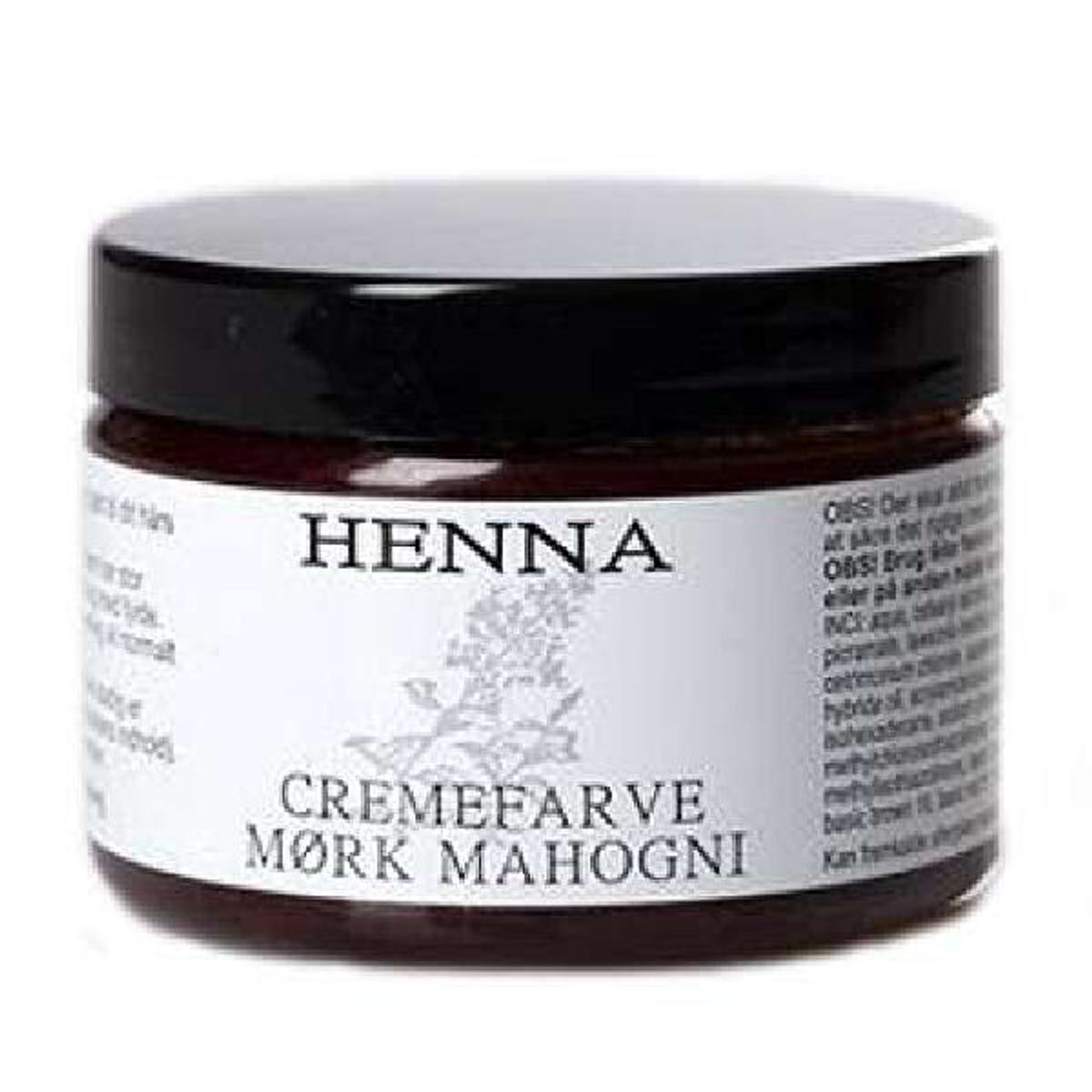 Henna cremefarve mahogni 140ml