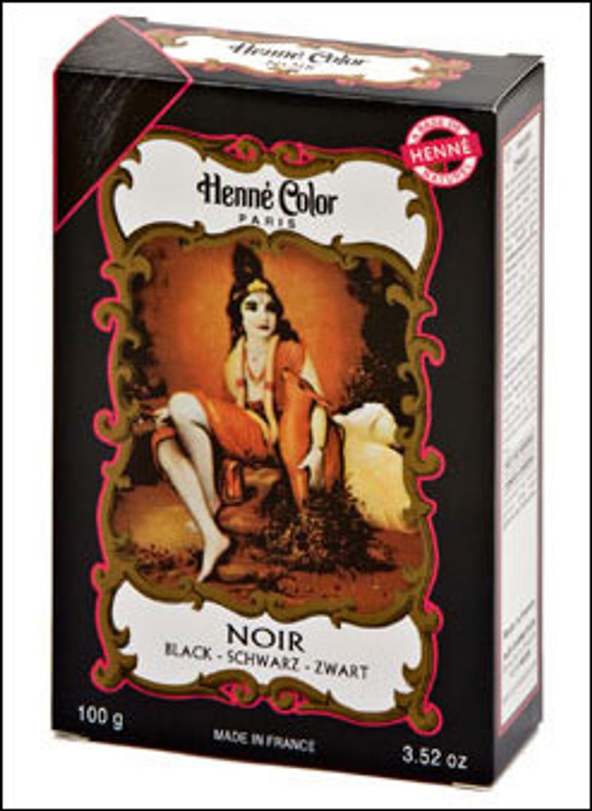 Henna Hårfarve Pulver Sort, 100g.