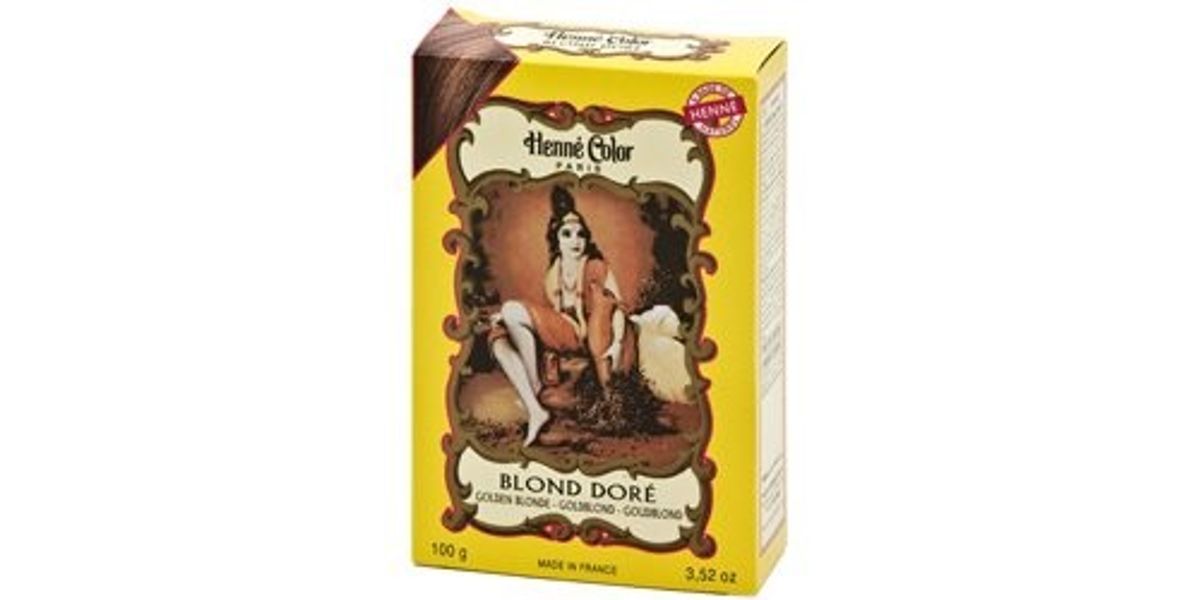 Henna Pulver Gyldenblond - 100 gram