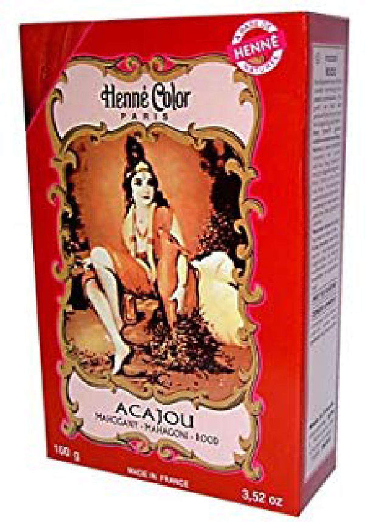 Henné color paris acajou mahogany 100g