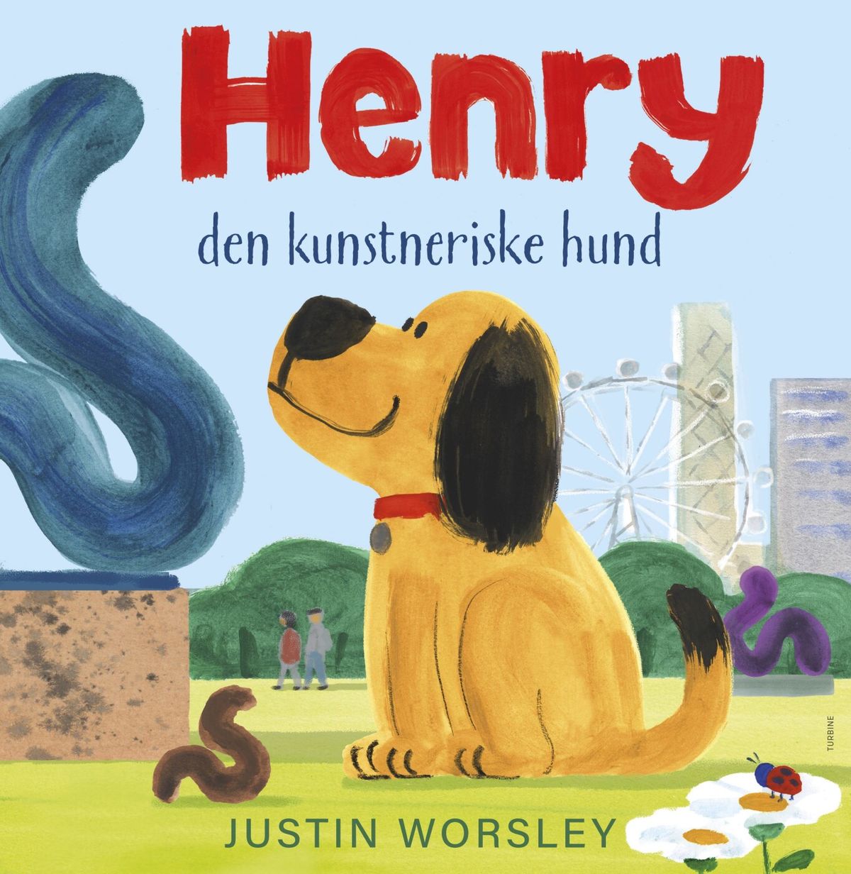 Henry Den Kunstneriske Hund - Justin Worslet - Bog