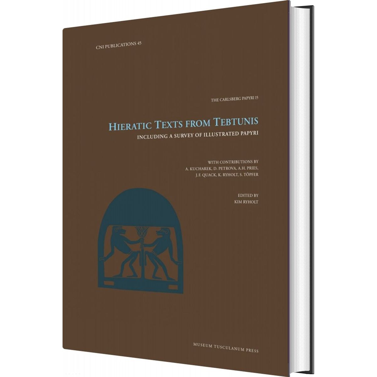 Heratic Texts From Tebtunis - Kim Ryholt - English Book