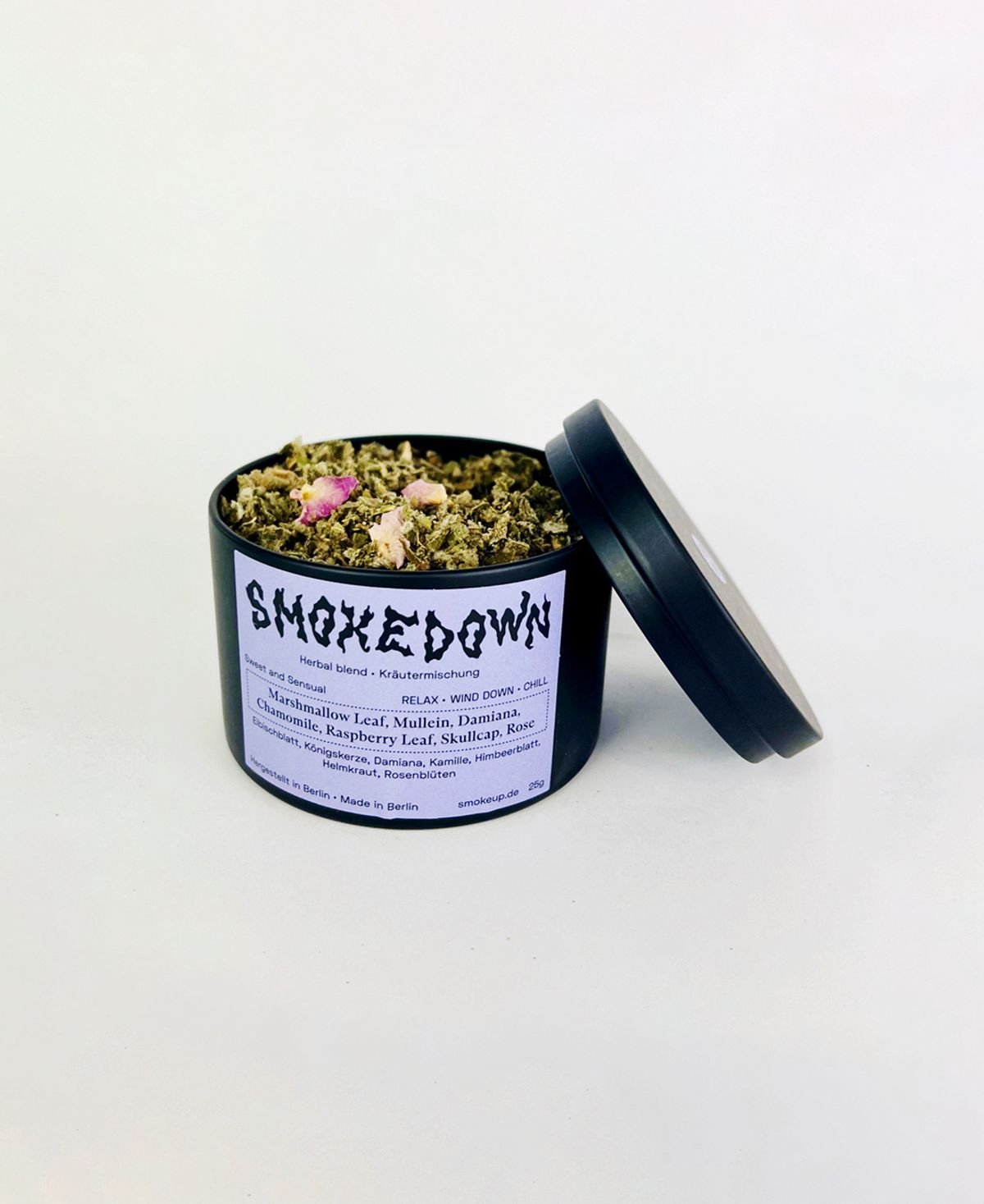 HERBAL BLEND - Smoke Down / Large metal can - 25 gram