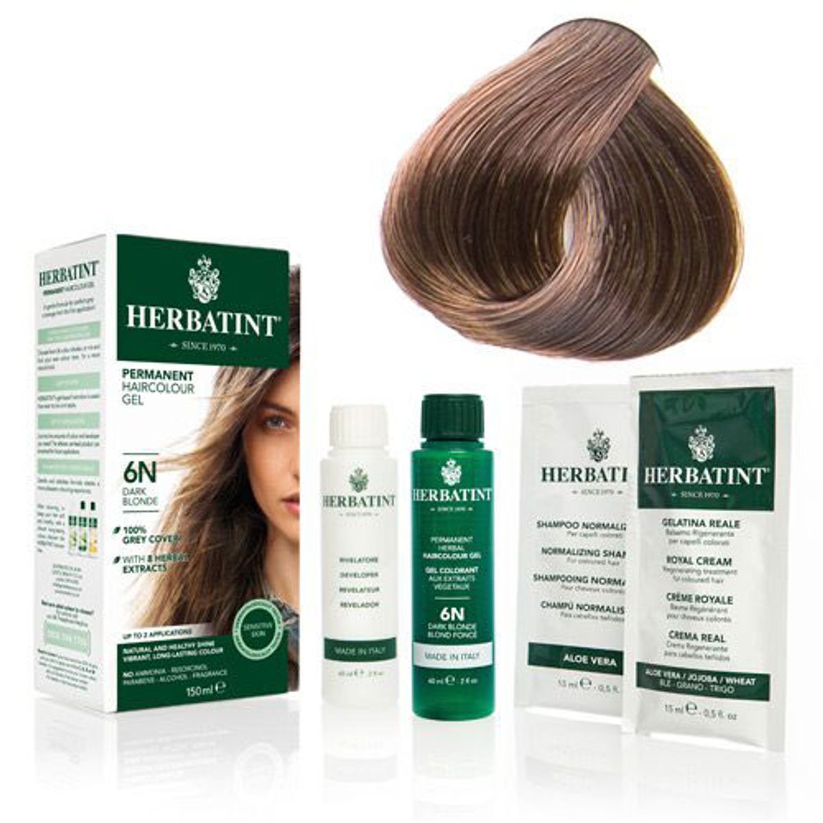 Herbatint 6D Dark Golden Blond