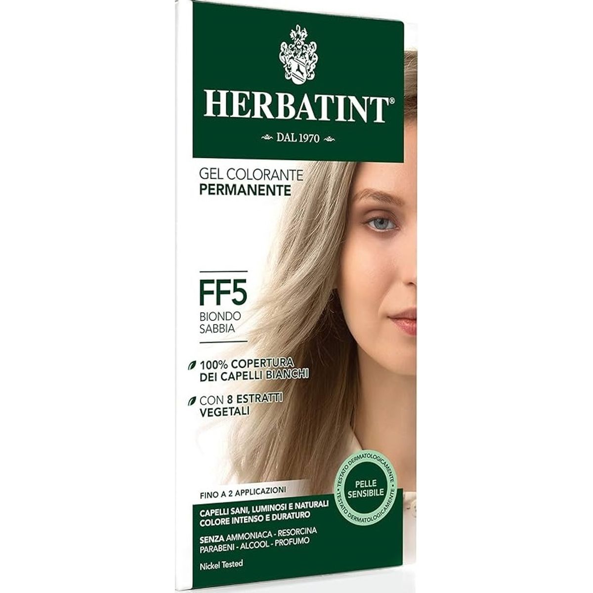 Herbatint FF5 Hårfarve, Sand/Blond, 150ml.