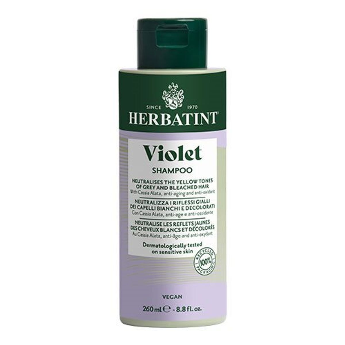 Herbatint Violet shampoo, 260ml