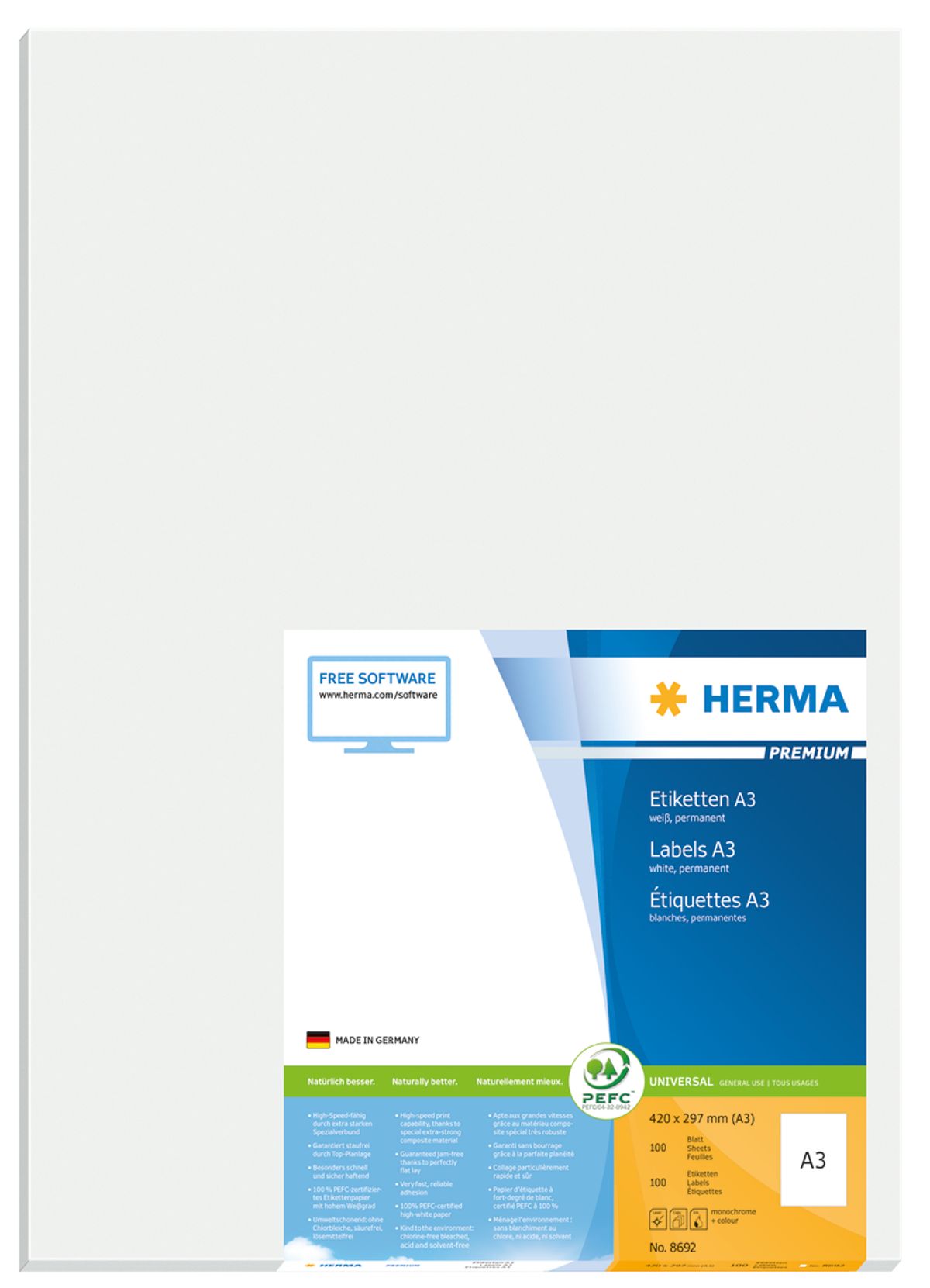 Herma etiket Premium 420x297 (100)