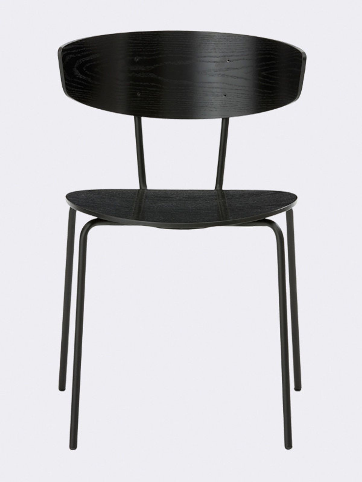 Herman Dining Chair fra Ferm Living (Sort - ask)