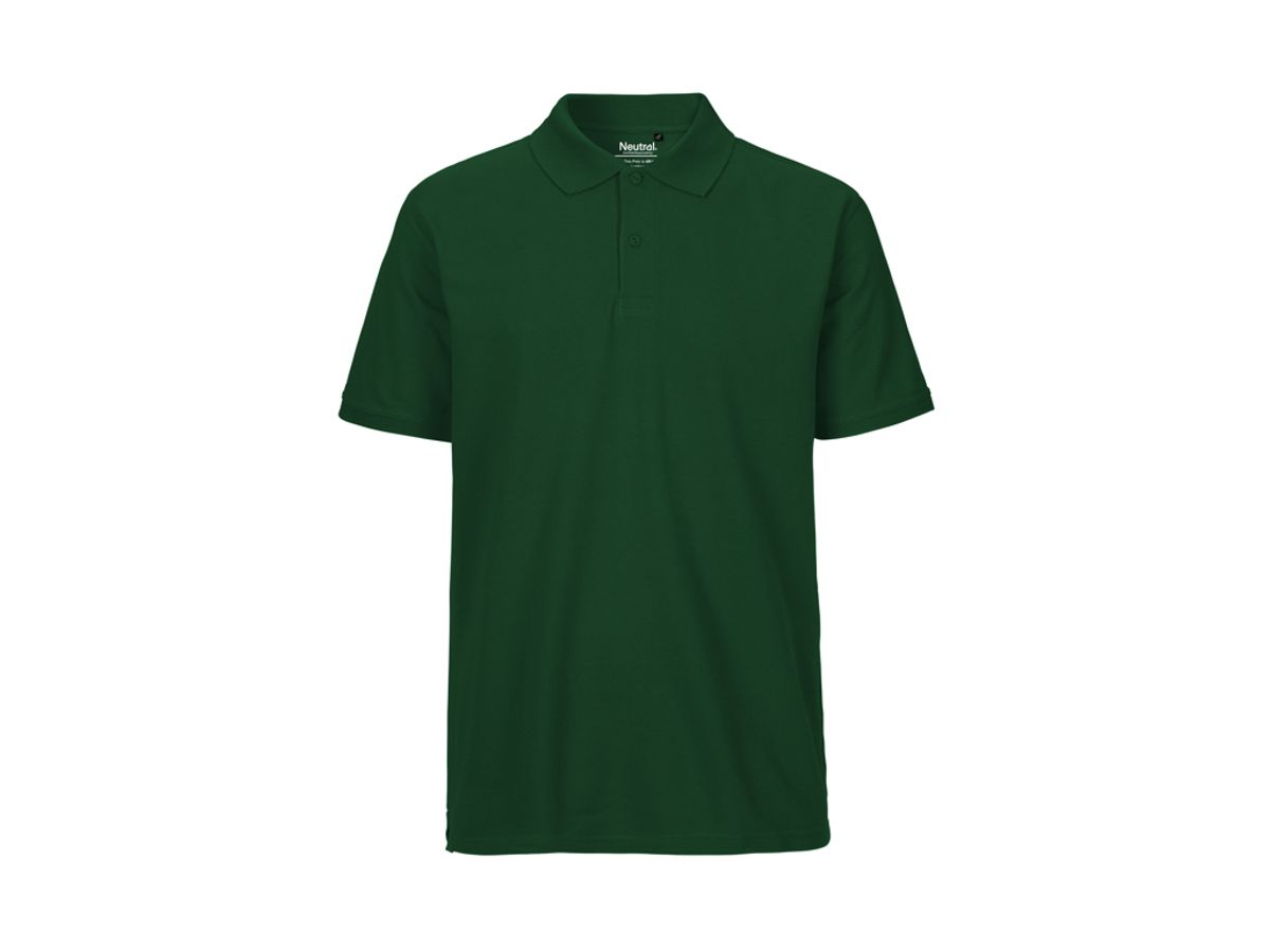 Herre Classic Polo Neutral O20080 str. 2XL Bottle Green