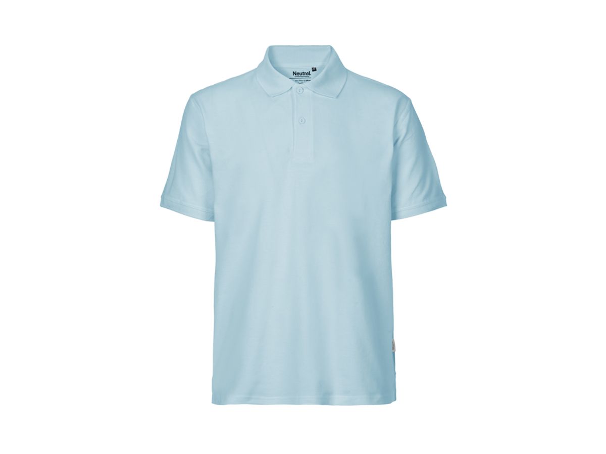 Herre Classic Polo Neutral O20080 str. 2XL Light Blue