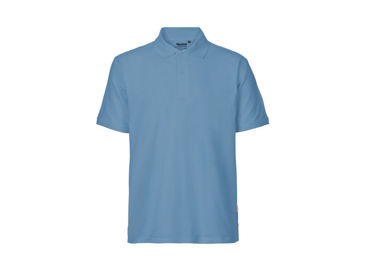 Herre Classic Polo Neutral O20080 str. L Dusty Indigo