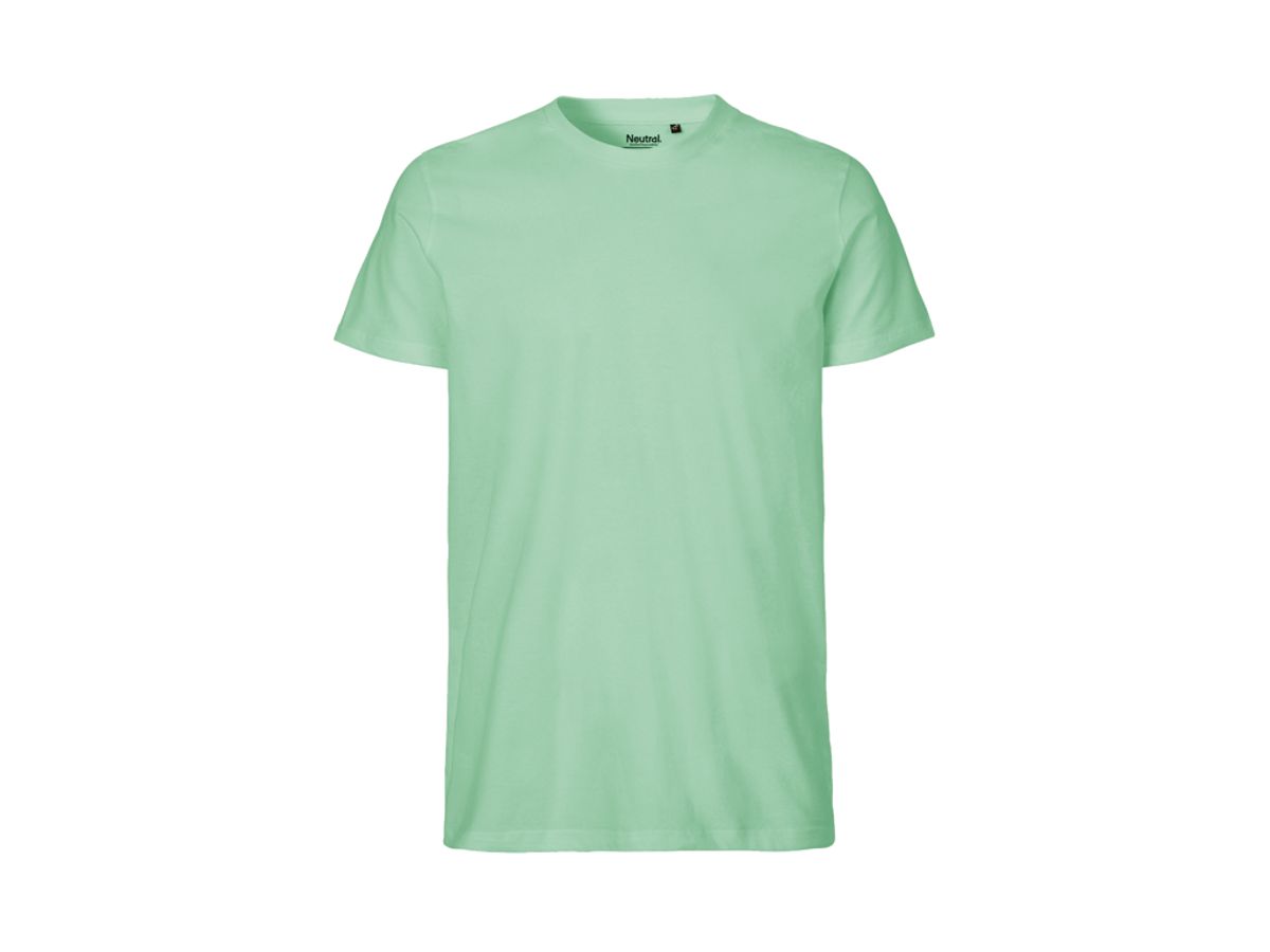 Herre Fit T-shirt Neutral O61001 str. 2XL Dusty Mint