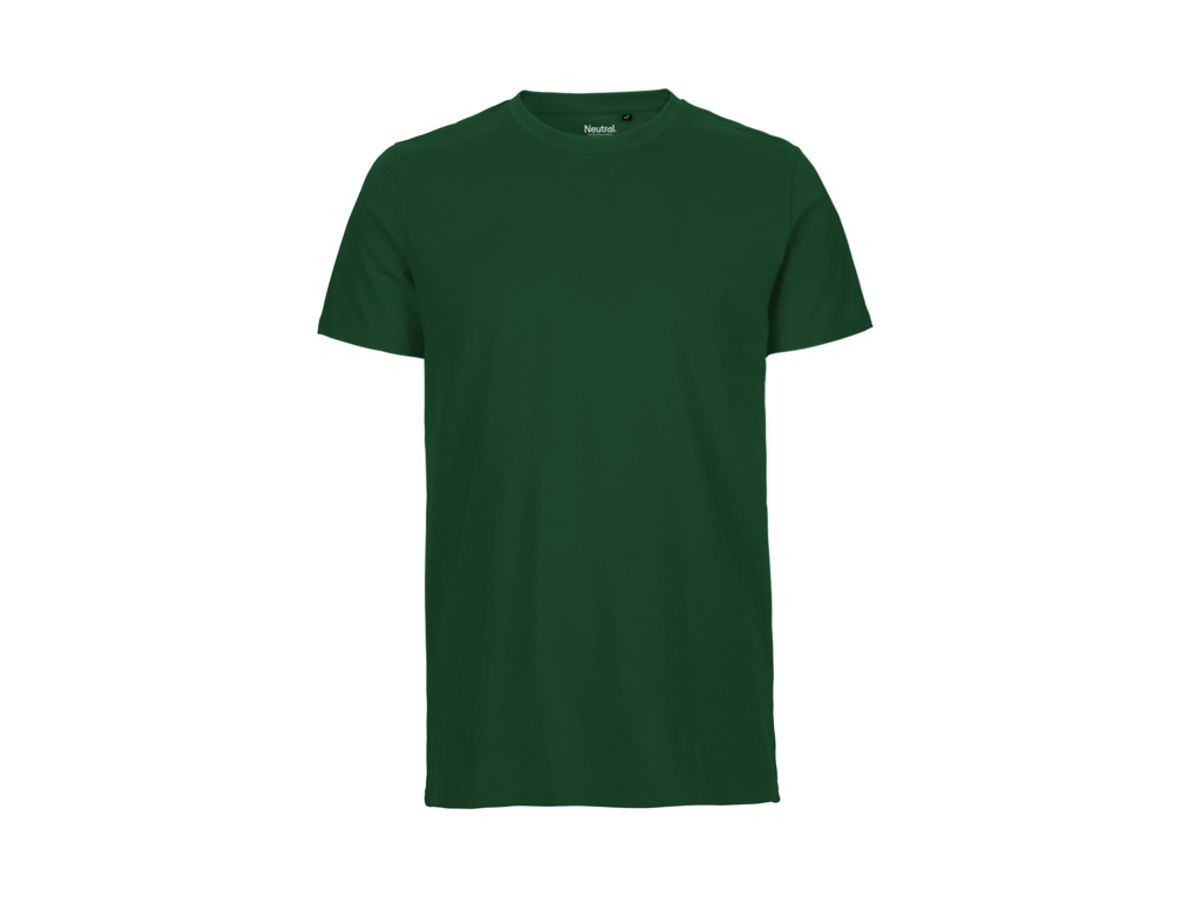 Herre Fit T-shirt Neutral O61001 str. 3XL Bottle Green