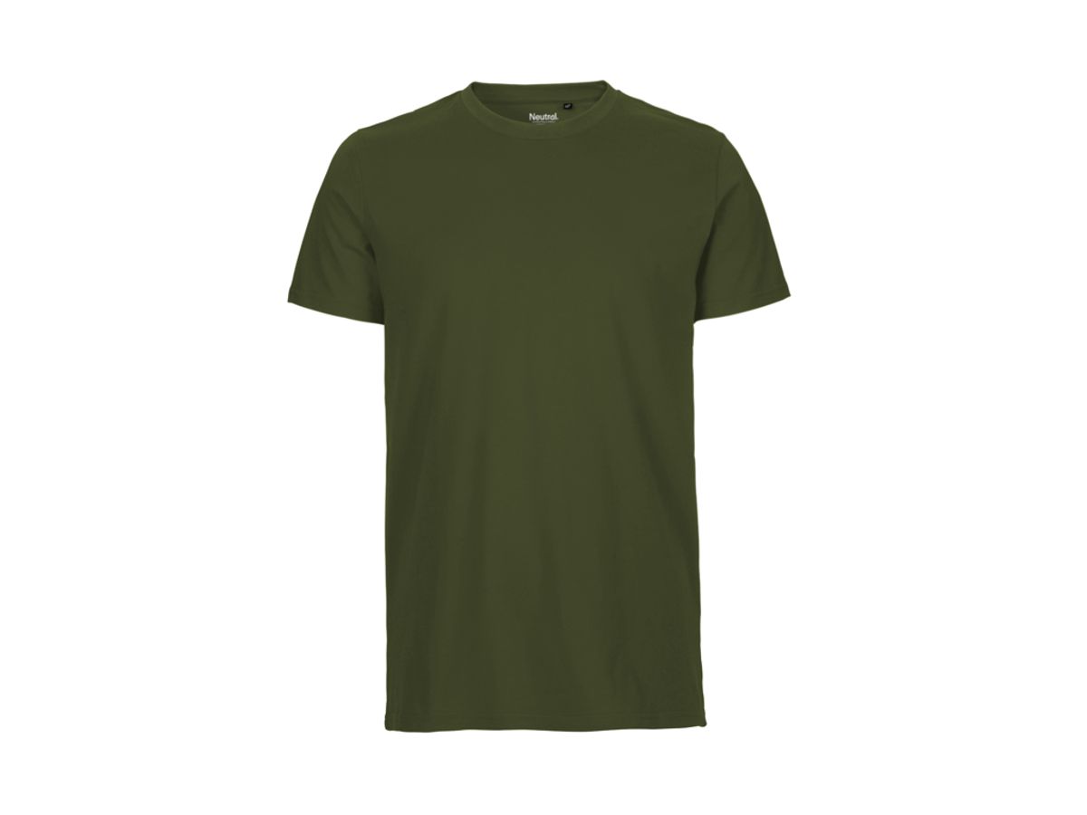 Herre Fit T-shirt Neutral O61001 str. 3XL Military